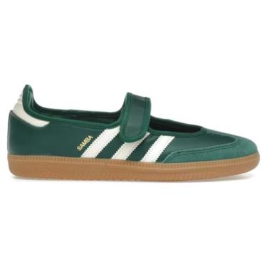 Imagem de adidas Tênis feminino Samba Jane, Goma verde e branca, 36