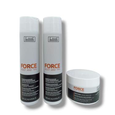 Imagem de Kit lisse shampoo force 300 ml e mascara 250 gr