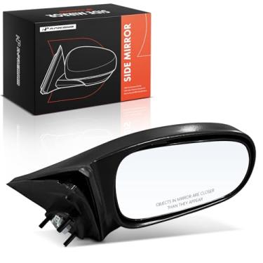 Imagem de A-Premium Espelho retrovisor traseiro externo preto não dobrável, compatível com Honda Civic 1996 1997 1998 1999 2000