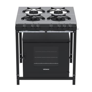 Imagem de Fogão a Gas Industrial 4 Bocas Venax NFFI430-2 Gourmet