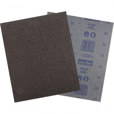Imagem de Lixa Folha Ferro G240 225x275mm Vdk-46 Com 50 Peças Vonder