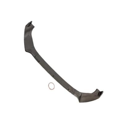 Imagem de Compatível com Golf 7 7.5 GTI GTD GTE R R-Line 2012-2020 Maxton Style Gloss Black Para-choque dianteiro, divisor de para-choque, difusor de para-choque, protetor de spoiler(3pcs)