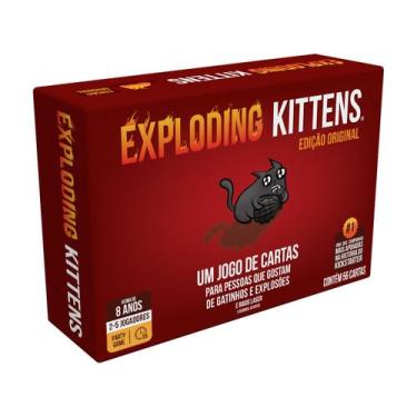 Imagem de Jogo Exploding Kittens: Edição Original Galápagos - 56 Cartas