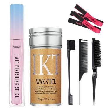 Imagem de Conjunto de cera para modelagem de cabelo PasaRose, 7 unidades para mo