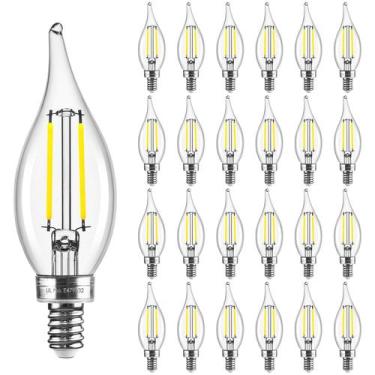 Imagem de Lâmpada LED Hizashi E12 regulável 4W 450LM 5000K 90+ CRI, pacote com 2