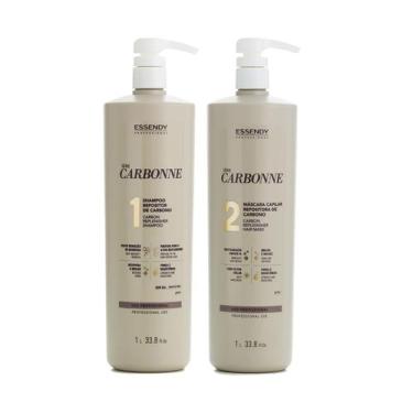 Imagem de Kit carbonne profissional essendy shampoo e mascara (2 produtos)