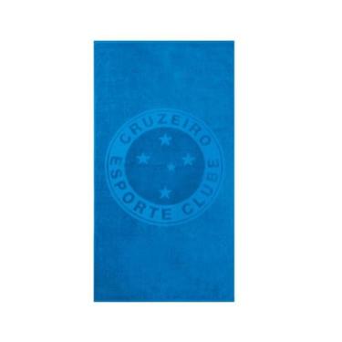 Imagem de Toalha De Piscina Jacquard Time Cruzeiro Buettner Azul