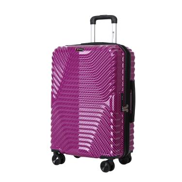 Imagem de Mala Travelux Samedan Grande 32 Kg Roxa - Expansível e Cadeado TSA