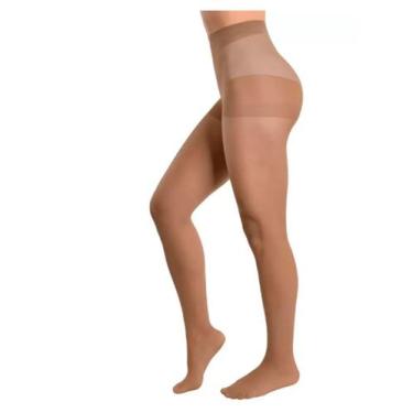 Imagem de Meia-Calça Finíssima Selene 9720.001 Feminina Fio 10 Poliamida T. P/GG