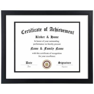 Imagem de Quadro de diploma ELSKER&HOME 11x14