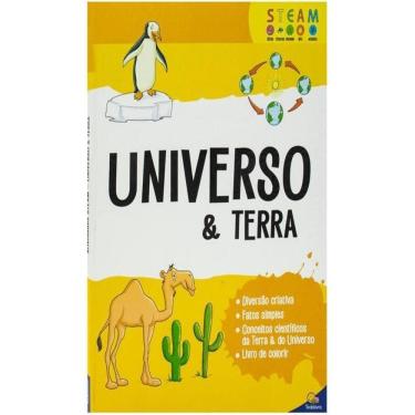 Imagem de Livro De Colorir Infantil - Universo E Terra