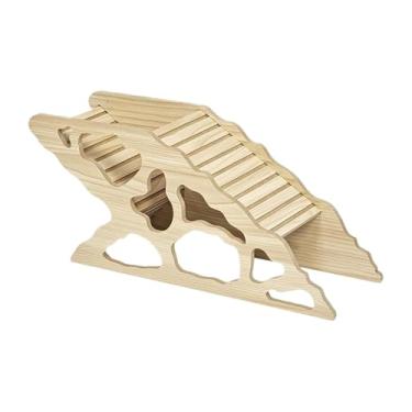 Imagem de ＡＷＨＡＯ Casa E Habitat para Hamster, Refúgio Lavável para Hamster, Decoração de Habitat, Esconderijo para Pequenos Animais de Estimação, Casa Tipo Castelo Par, Style C