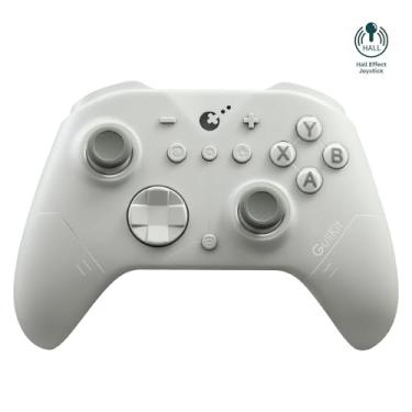 Imagem de GuliKit ES Wireless PC Gaming Controller for Switch 1/2, Windows/Android/Mac/Steam Deck with 3.25ms Low Latency, Hall Effect Joysticks, Switch1/2 Wake-Up, Tactile Switch D-pad Gray