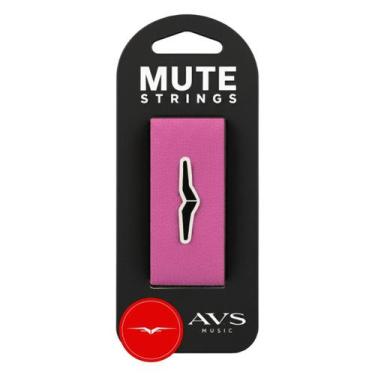 Imagem de Fretwrap AVS Mute Strings Abafador de Cordas Rosa Guitarra Contra Baix