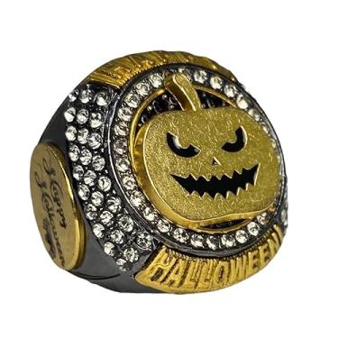 Imagem de Legacy Rings Medalha de Prêmio do Concurso de Anéis de Troféu de Halloween para Festa à Fantasia de Crianças ou Adultos