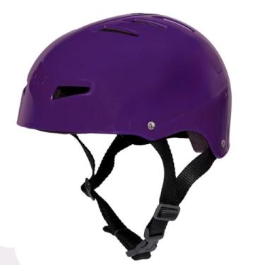 Imagem de Capacete Profissional para Skate Bike Patins Patinete Bmx Bike Eletrica etc Unissex (LILAS,PP)
