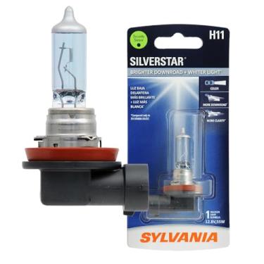 Imagem de SYLVANIA H11 SilverStar Lâmpada de farol de halogênio de alto desempenho (contém 1 lâmpada)
