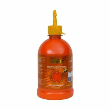 Imagem de Tinta Para Pincel De Quadro Branco 500ml - Pincel Raro, Laranja