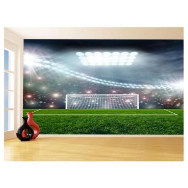 Imagem de Papel De Parede 3D Esporte Estádio Gramado Campo 3,5M Spt73