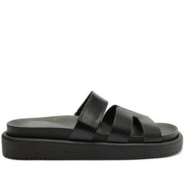 Imagem de SANDÁLIA PAPETE H PRETA MONOCOLOR MAYA C 30380 0066 0012 ANACAPRI-Feminino