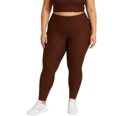 Imagem de Calça Legging Plus Size New Zig 3D Bella Fiore Poliamida Cós Alto Academia Moda Fitness Musculação-Feminino