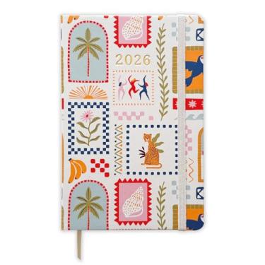 Imagem de Planner 2026 Stamps - Com páginas pontilhadas - Visão mensal e semanal - Capa Dura 13x20cm