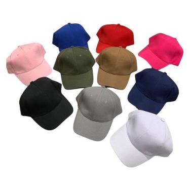 Imagem de Boné Unissex com Aba Curvada para Praia e Piscina - Várias Cores Dispo