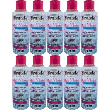 Imagem de Combo 10 Água Micelar Demaquilante C Ácido Hialurônico 200Ml