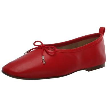 Imagem de Sam Edelman Sapatilha feminina Ari Ballet, Heirloom Red, 6