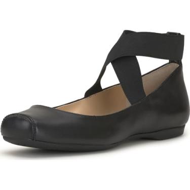 Imagem de Jessica Simpson Sapatilha feminina Mandalaye Ballet, Preto/preto, 38