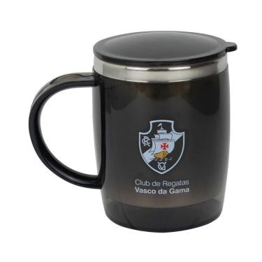 Imagem de Caneca Térmica Com Tampa 450ml - Vasco Da Gama-Unissex