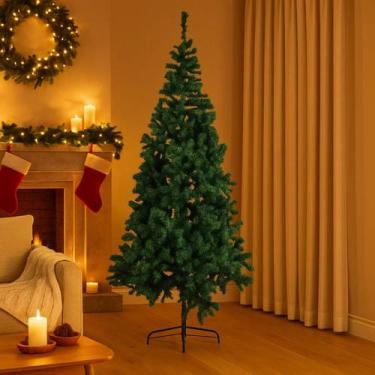 Imagem de Arvore De Natal Pinheiro Natalino Artificial 240cm 1400 Galhos Grande 