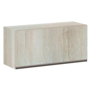 Imagem de Armário Basculante Luciane 80cm 1 Porta Luci Legno Crema