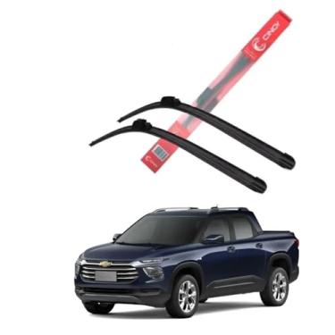 Imagem de Jogo Palheta Limpador De Parabrisa Montana 2023 2024 2025 Encaixe específico