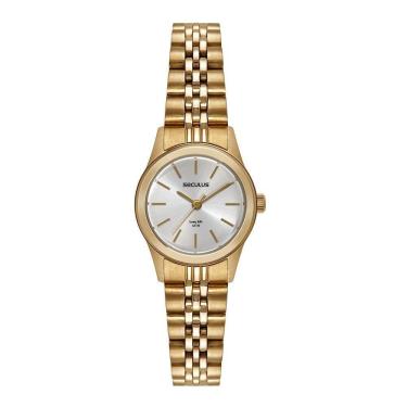 Imagem de Relógio Seculus Feminino Ref: 44193Lpsvda1 Clássico Aço