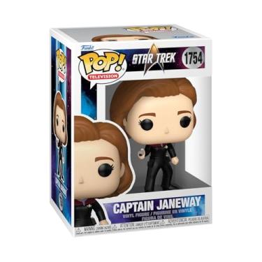 Imagem de Funko Pop! TV: Star Trek Voyager - Capitão Janeway - Boneco de vinil colecionável - Ideia de presente - Mercadoria oficial - Brinquedos para crianças e adultos - Fãs de TV - Figura modelo para