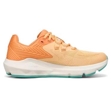 Imagem de ALTRA Women's AL0A7R7O Provision 7 Road Running Shoe, Green/Orange - 6.5 M US