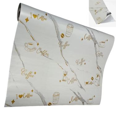 Imagem de Papel de Parede Autocolante Adesivo Marmore Reforma Construçao Obra Reparo Decoraçao Casa Cozinha Envelopamento