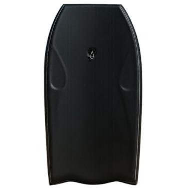 Imagem de Prancha de Surf, Prancha Bodyboard Semi e Fundo Rigido, 100cmx Largura 53cm X Espessura 6,7 Cm(Preta,Leash Punho All Stick)