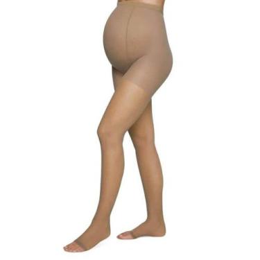 Imagem de Meia Calça Gestante Kendall Média Compressão Mel - Kendall Meias, KND 