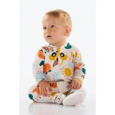 Imagem de Macacão Estampado Unissex Bebê Up Baby-Unissex