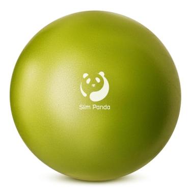 Imagem de Slim Panda Bola de Pilates, pequena bola de exercícios de 22 cm, mini bola de ioga anti-explosão para estabilidade, treino, barra, força do núcleo, fisioterapia, equilíbrio, alongamento