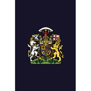 Imagem de Coat of Arms Scotland Notebook: Blank Lined Notebook
