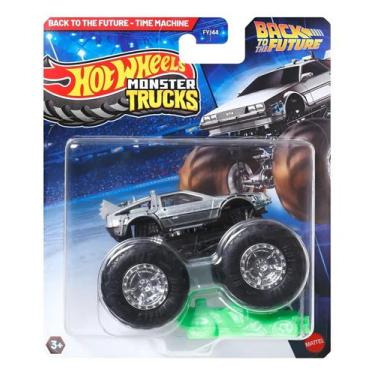 Imagem de Carrinho Hot Wheels Monster Trucks Mattel - Escala 1:64, Back to the f