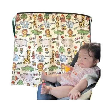 Imagem de Protetor Solar Universal Para Janela Lateral De Carro Com Ventosa De D