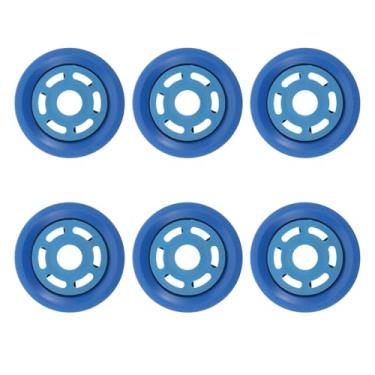 Imagem de UPKOCH 6 conjuntos de anéis de substituição de plástico de rede fundida estilo acessórios para redes de pesca de corda manual fácil instalação material plástico durável adequado para redes fundidas