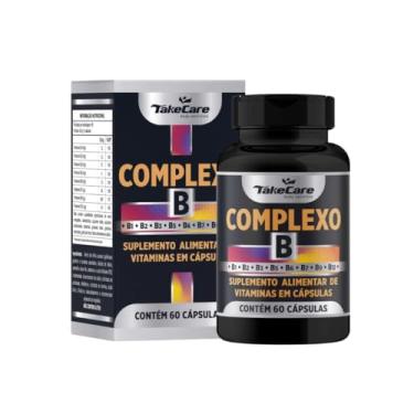 Imagem de Take Care Complexo B, Suplemento de Vitaminas B1, B2, B3, B5, B6, B7, B9, B12, 60 Cápsulas