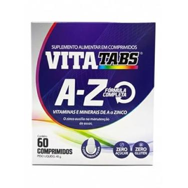 Imagem de Vitatabs A-Z 60 Comprimidos Suplemento Multivitamínico Com Vitaminas E Minerais Uso Diário