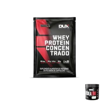 Imagem de Kit Whey Protein Concentrado SACHÊ - Cappuccino + Creatina Creapure 200g Integralmedica