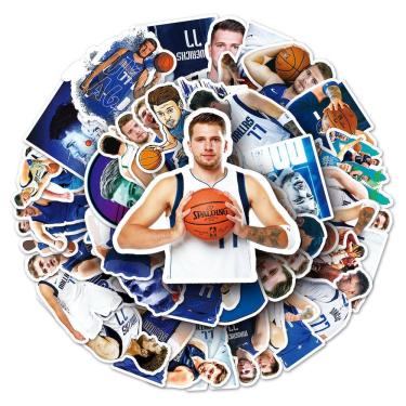 Imagem de Pacote de adesivos Doncics Lukas Anime 50 unidades de vinil impermeável